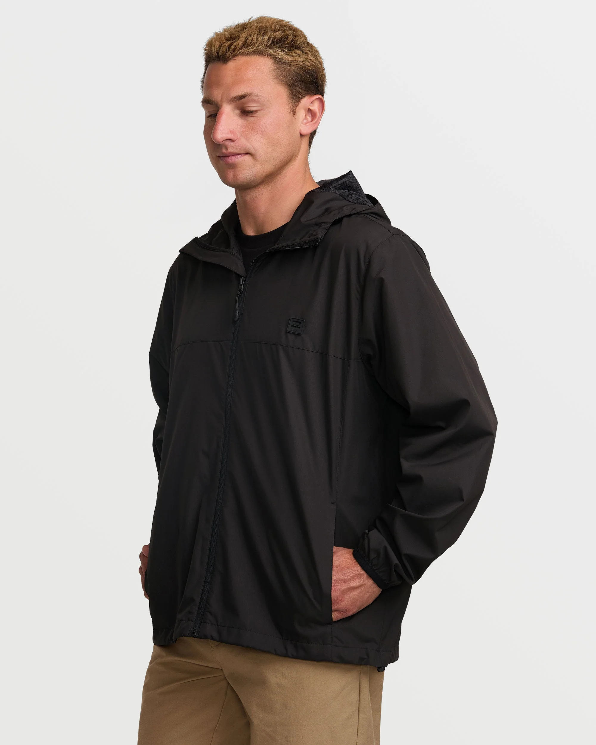 A/Div Transport Windbreaker Jacket - Black - Image 3