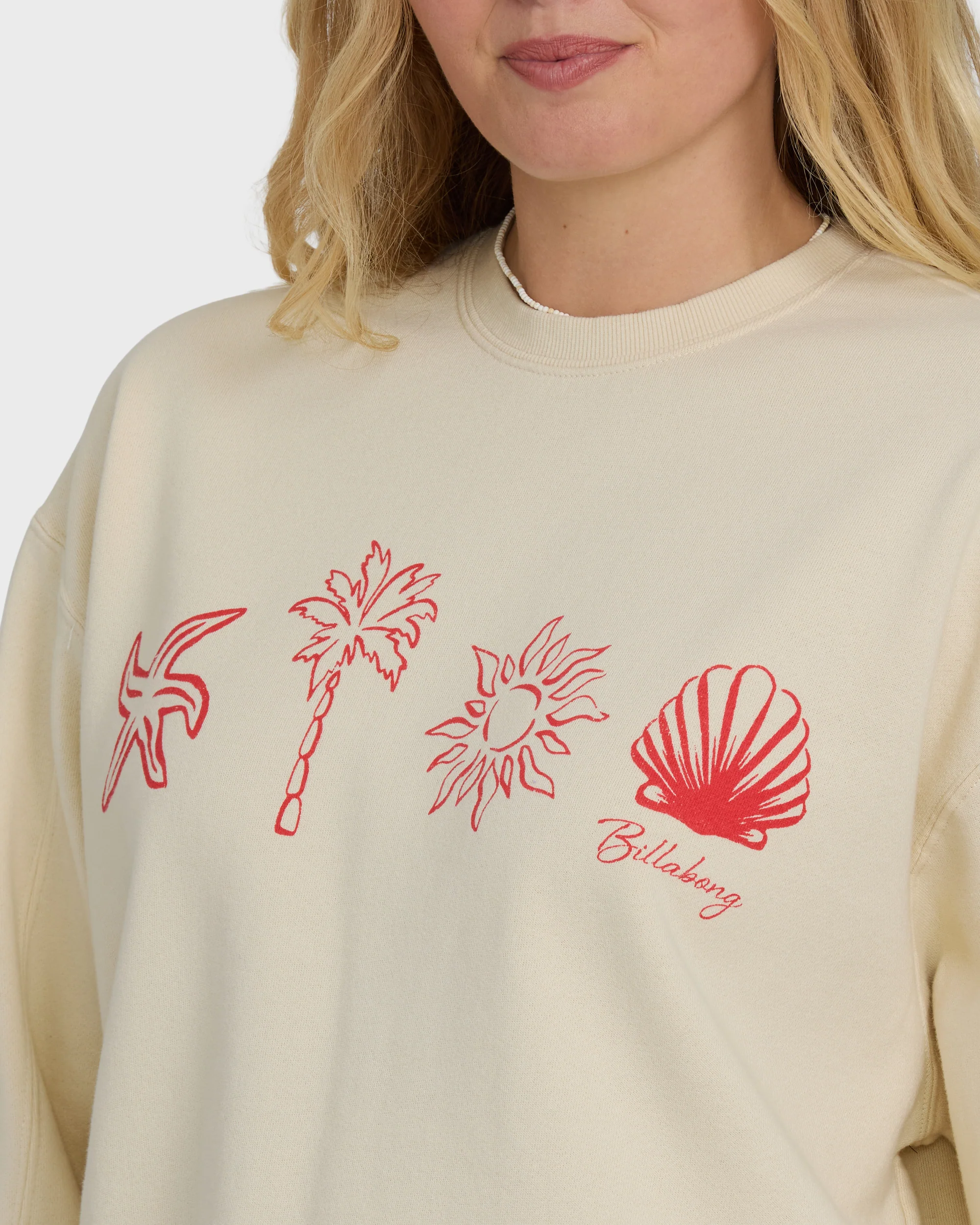 Treasure Cay Crewneck Sweatshirt - White Cap - Image 5