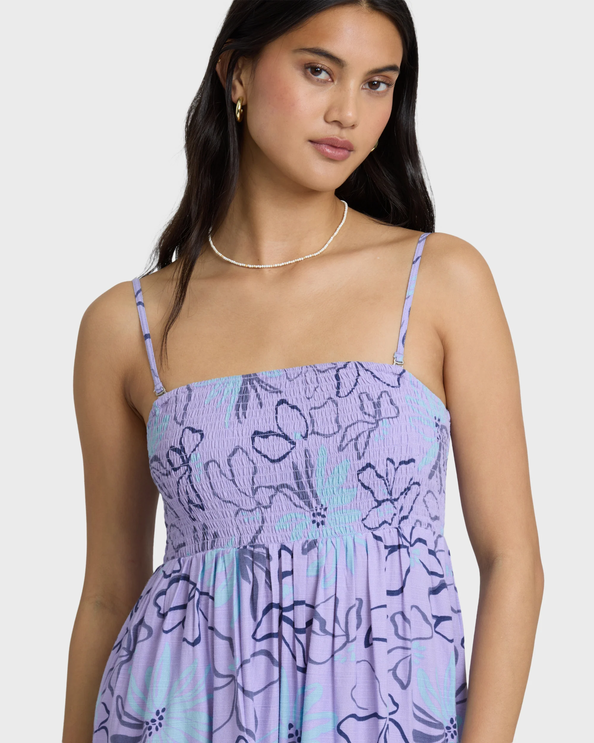 Tropical Daze Midi Dress - Twilight Blue - Image 2
