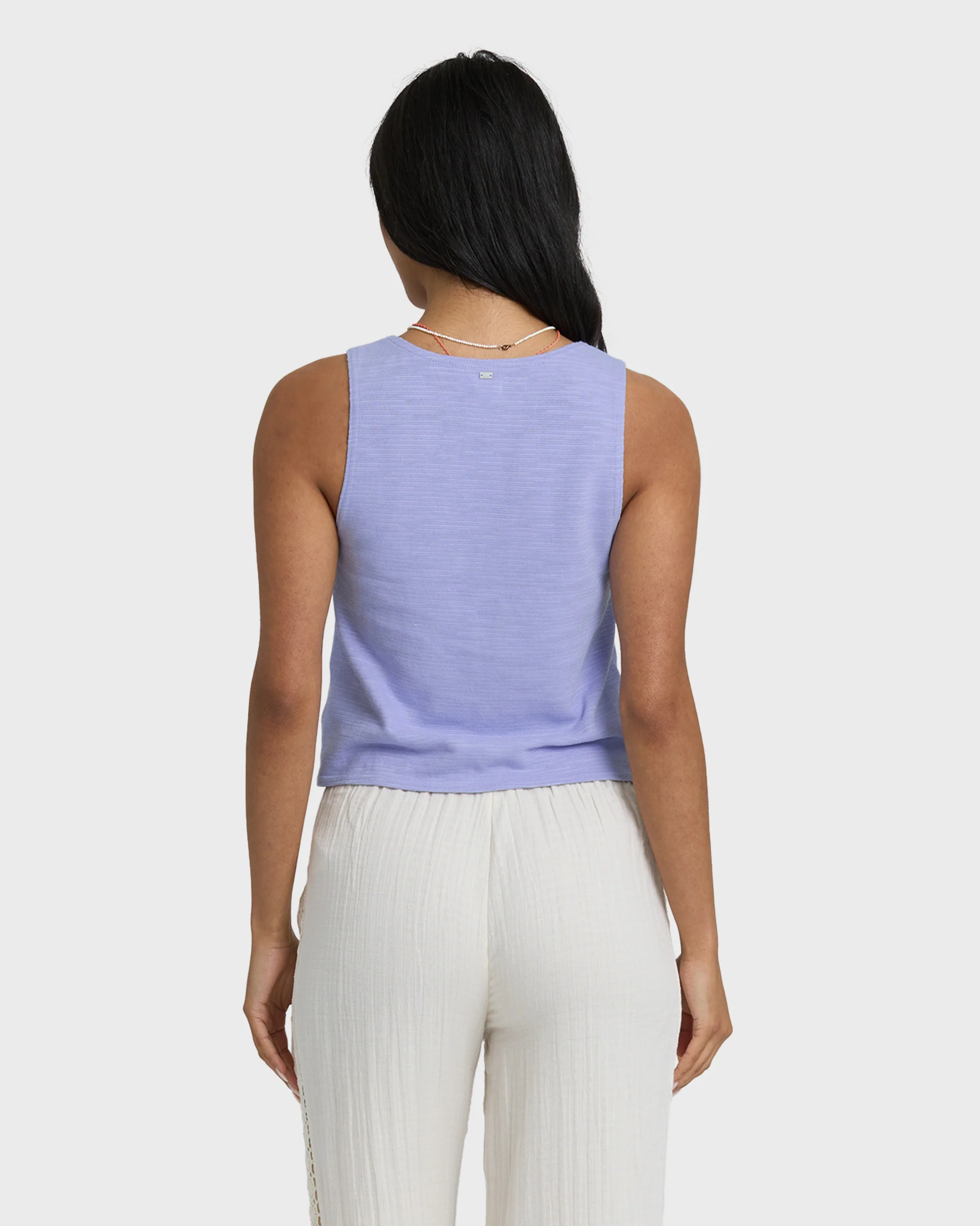 Veda Knit Tank - Twilight Blue - Image 4