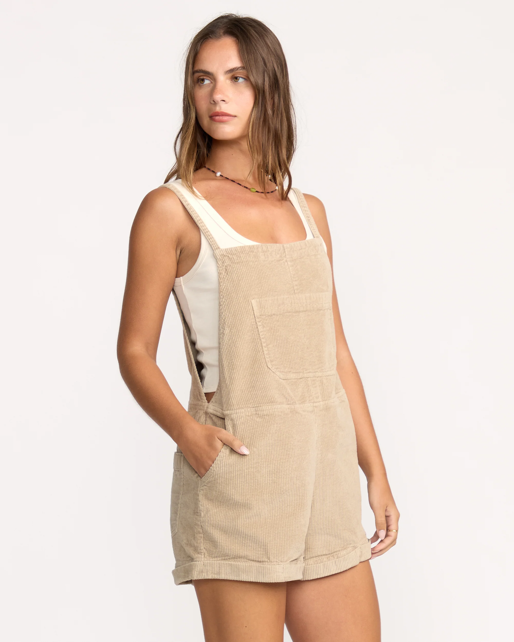 Wild Pursuit Cord Overalls - Cobblestone - Image 4
